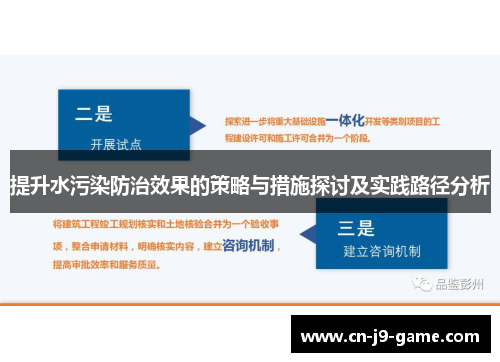 提升水污染防治效果的策略与措施探讨及实践路径分析